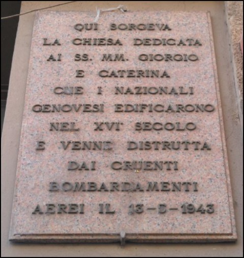 Lapide Commemorativa 13 maggio 1943