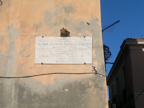 Lapide Commemorativa dei Fratelli Martini