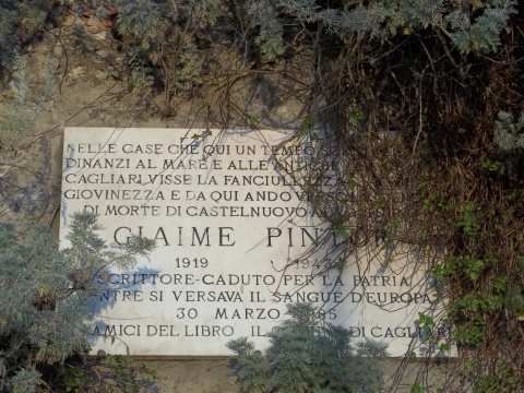 Lapide Commemorativa di Giaime Pintor