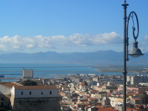 Punto panoramico di Viale Buoncammino