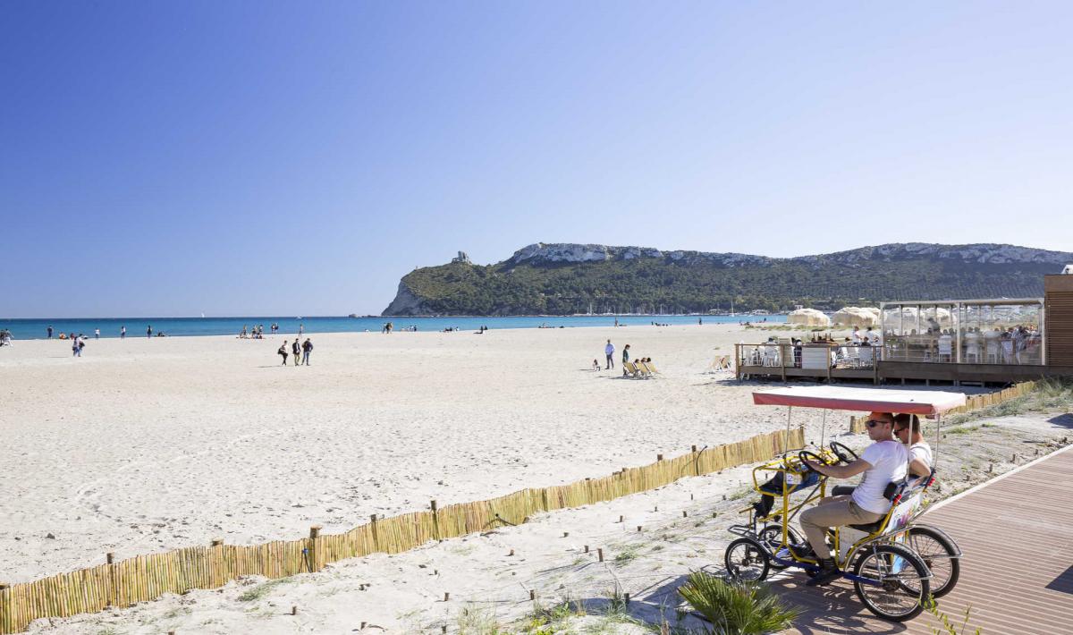 Spiaggia per i cani al Poetto