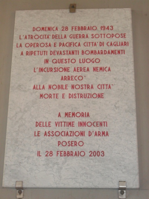 Lapide Commemorativa 28 febbraio 1943