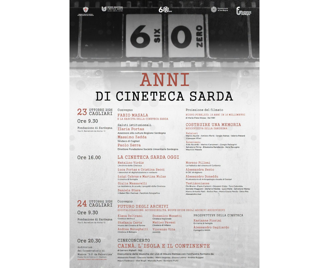 60 anni di Cineteca Sarda