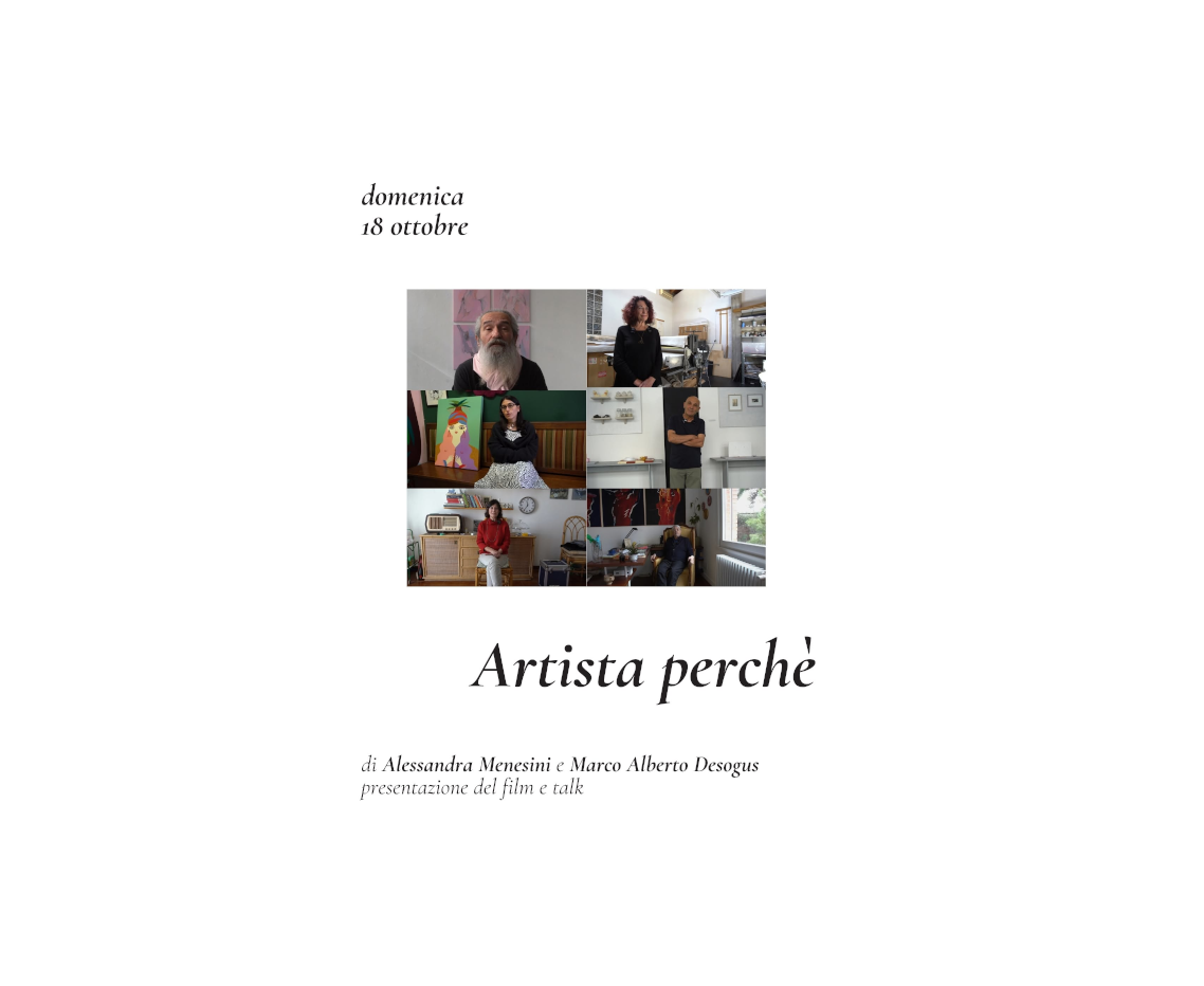  Artista perché?