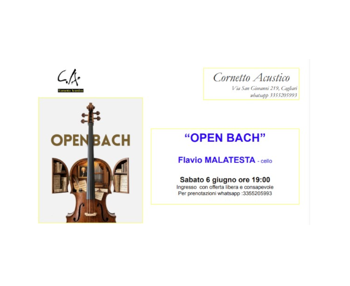 Open Bach - Flavio Malatesta