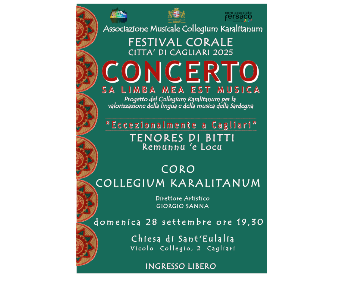 Cagliari City Choral Festival 2025 - My language is music