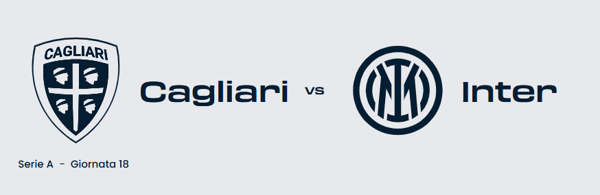 Cagliari - Inter 18^giornata Serie A Enilive