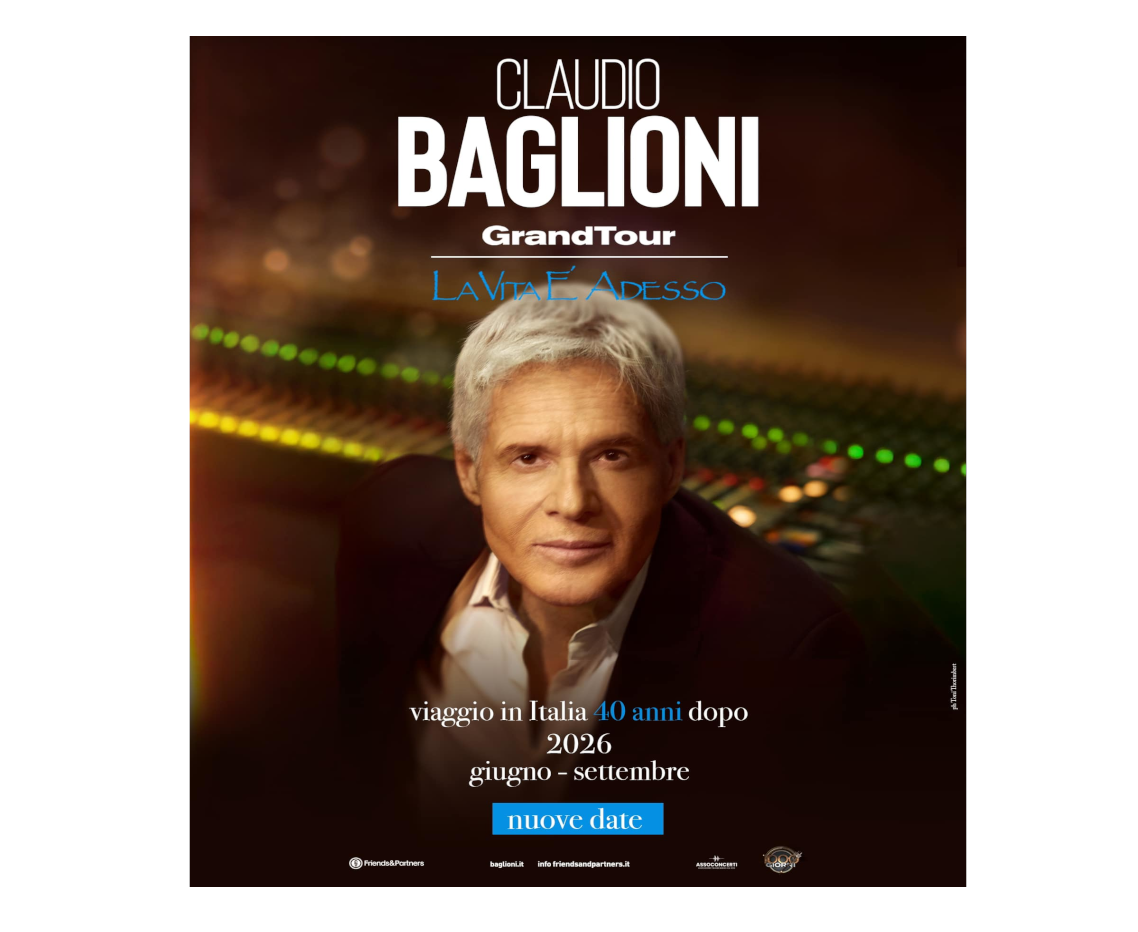 Claudio Baglioni - Grand Tour la Vita è adesso