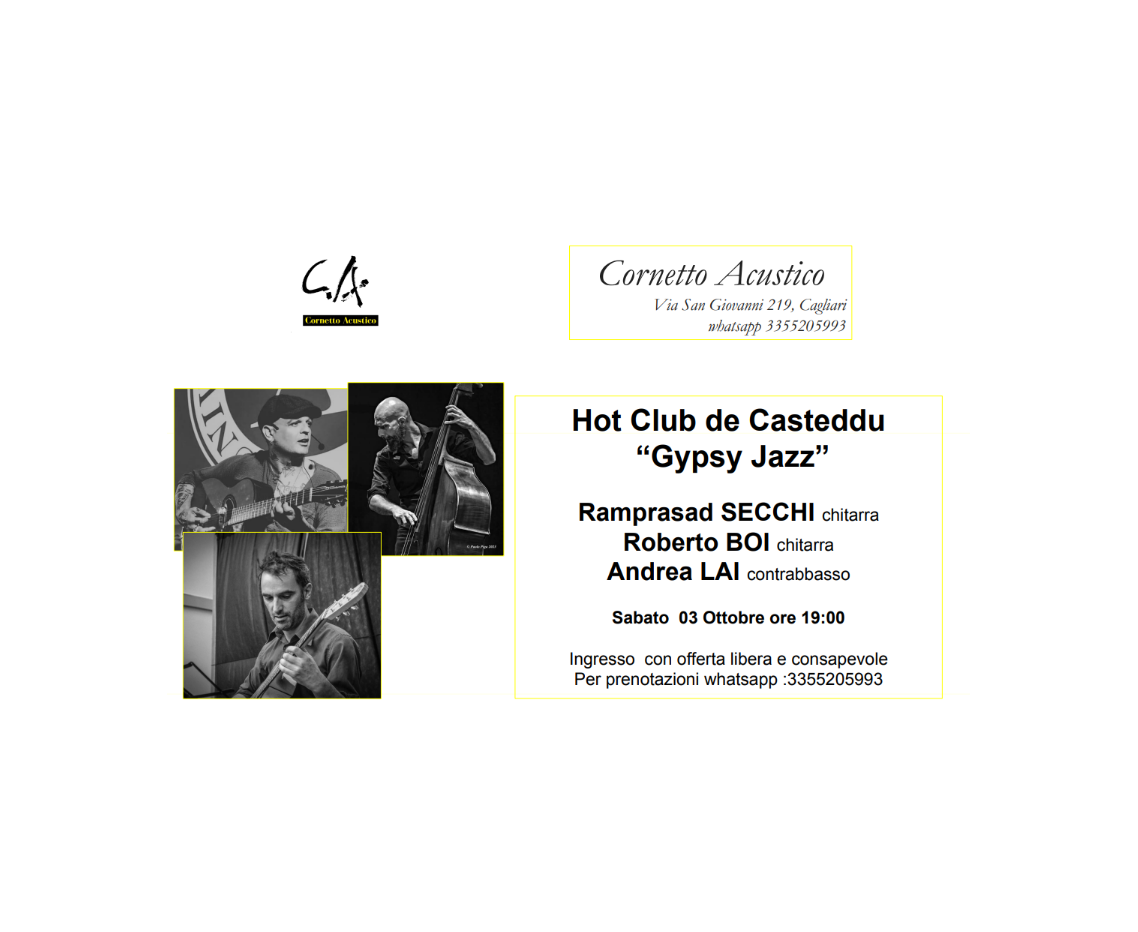 Hot Club de Casteddu  - Gypsy Jazz