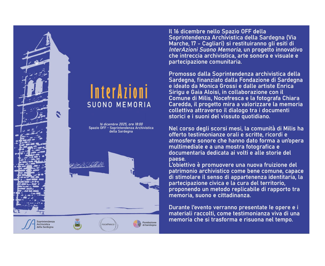 InterAzioni Suono Memoria 