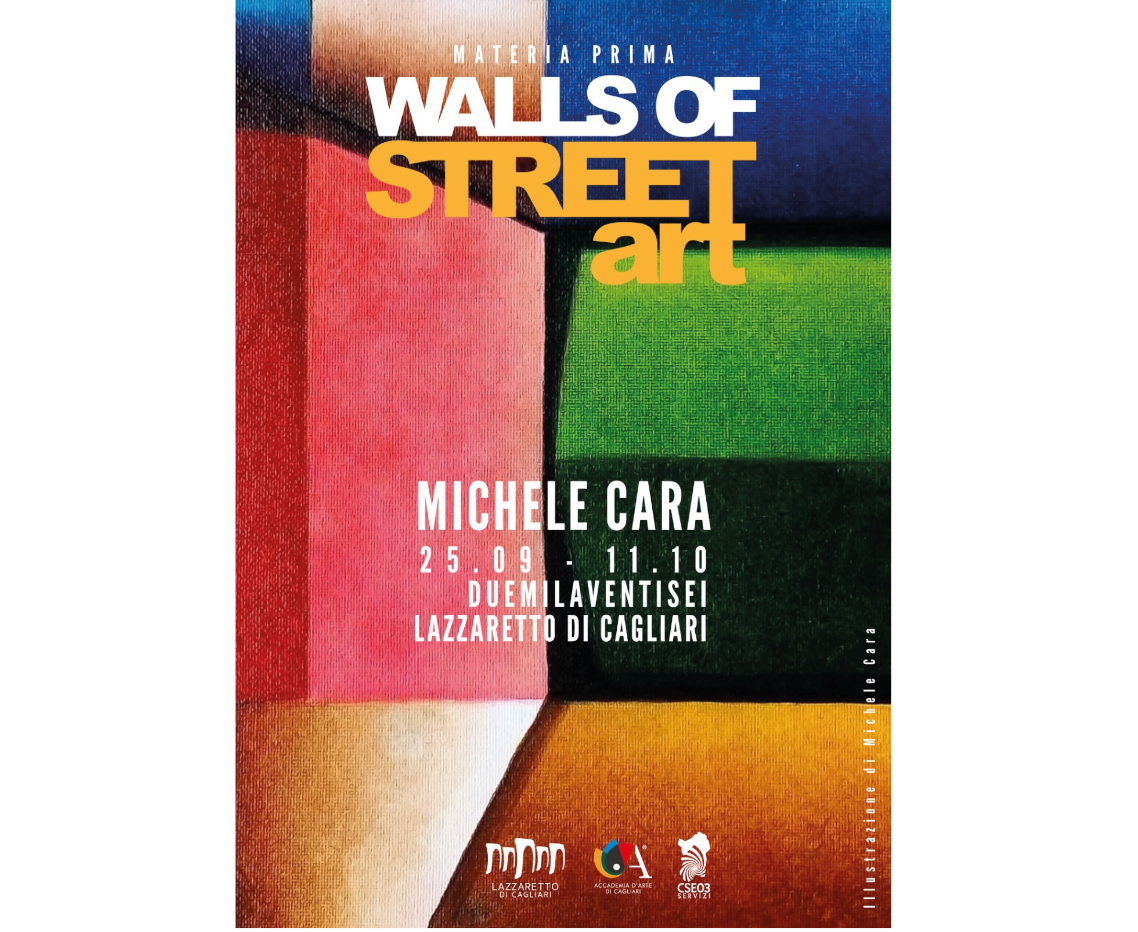 Walls of Street Art. Materia Prima
