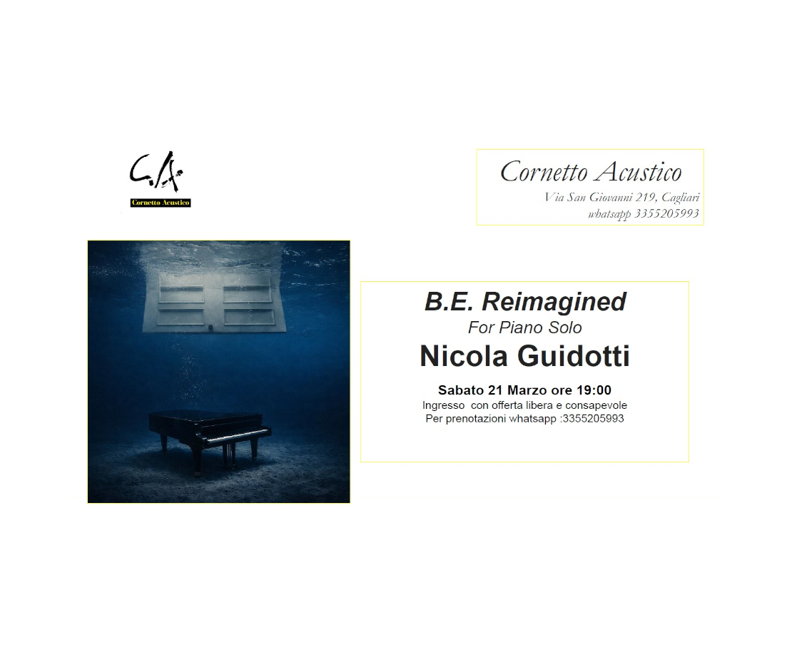 B.E. Reimagined  For Piano Solo Nicola Guidotti