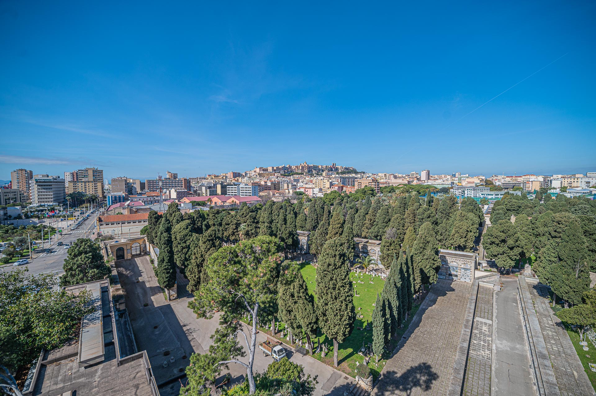 Punto panoramico del colle di Bonaria