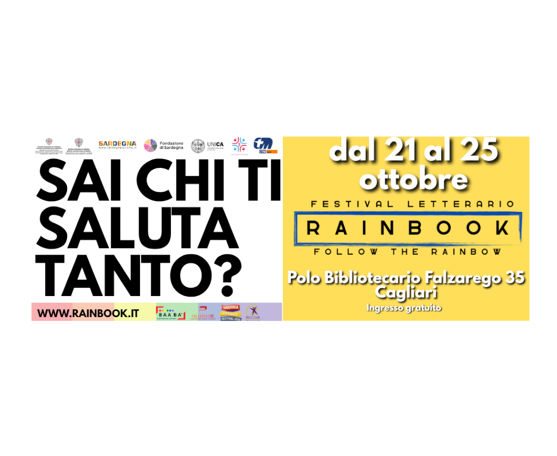 Rainbook Festival letterario - Sai chi ti saluta tanto?