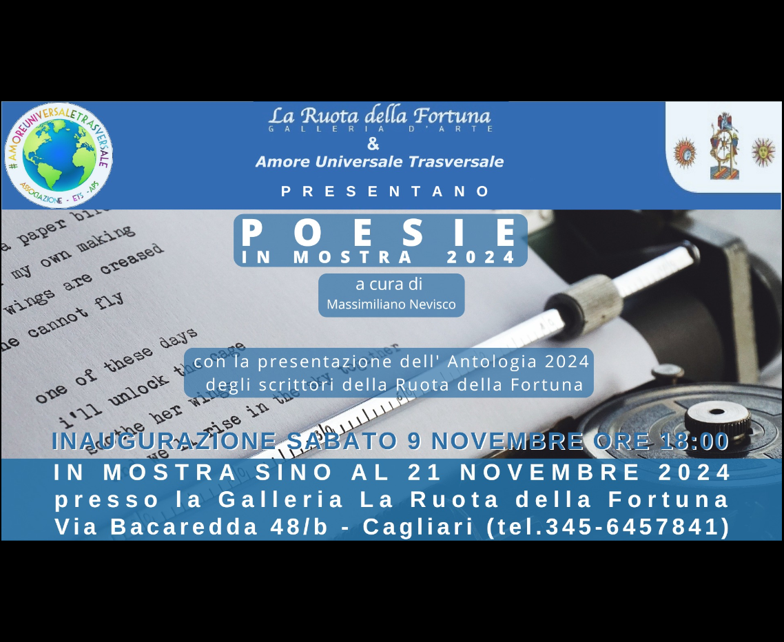 Poesie in mostra 2024: 4° Antologia della Ruota della Fortuna