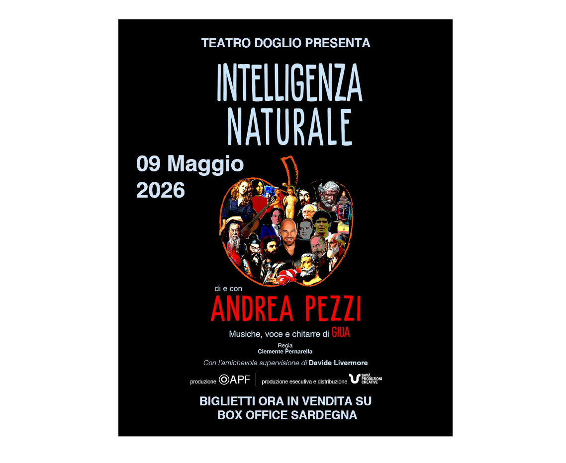 Intelligenza naturale - spettacolo di Andrea Pezzi