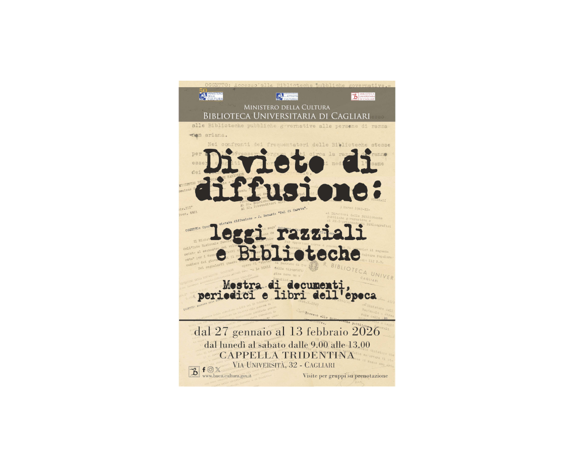 Divieto di diffusione: leggi razziali e biblioteche