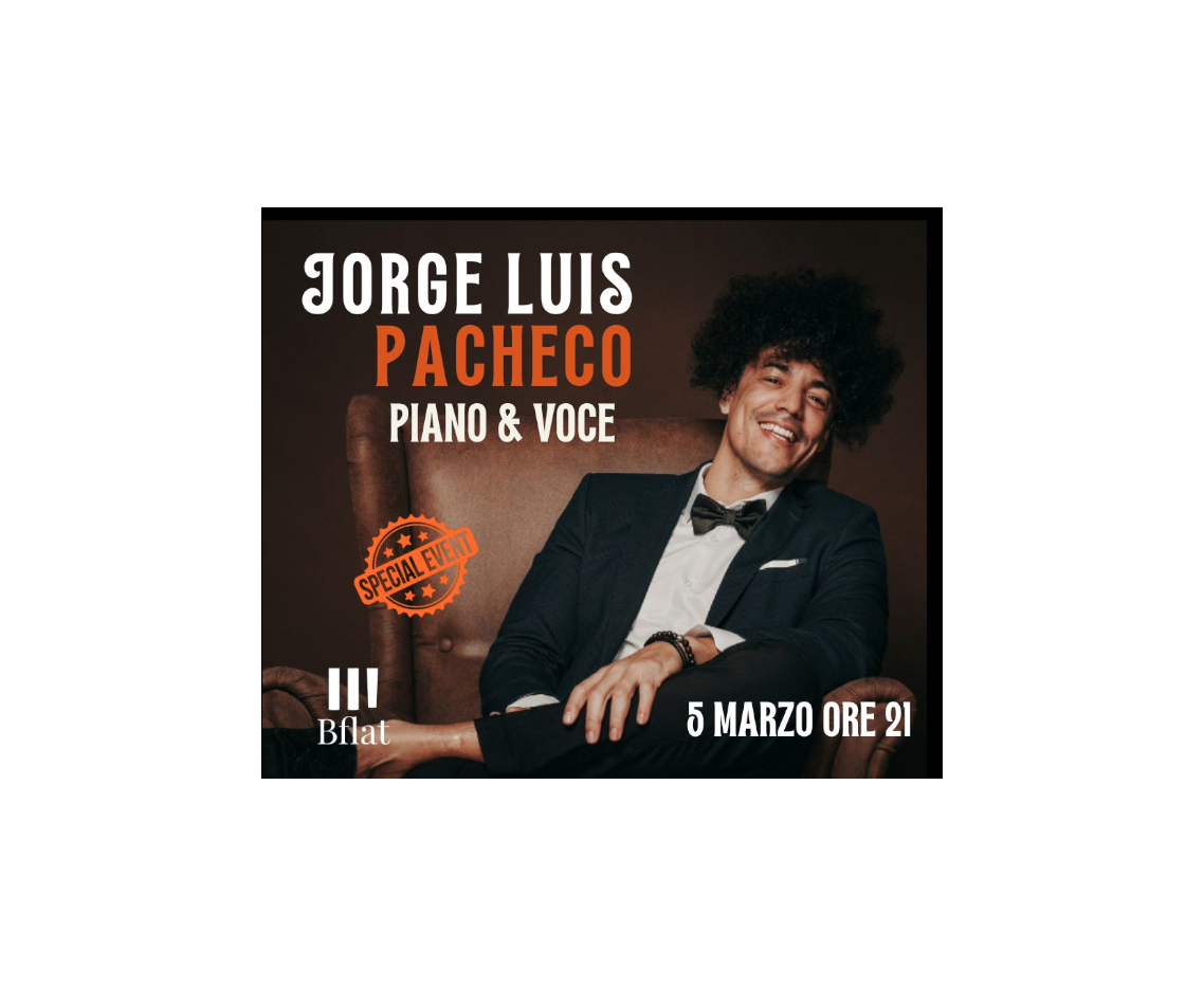 Jorge Luis Pacheco Piano e Voce