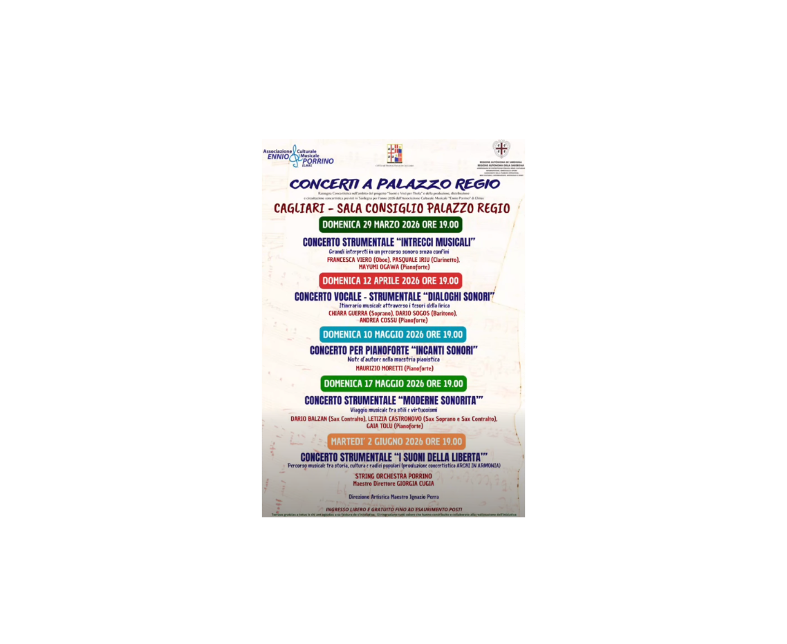 Concerti a Palazzo Regio