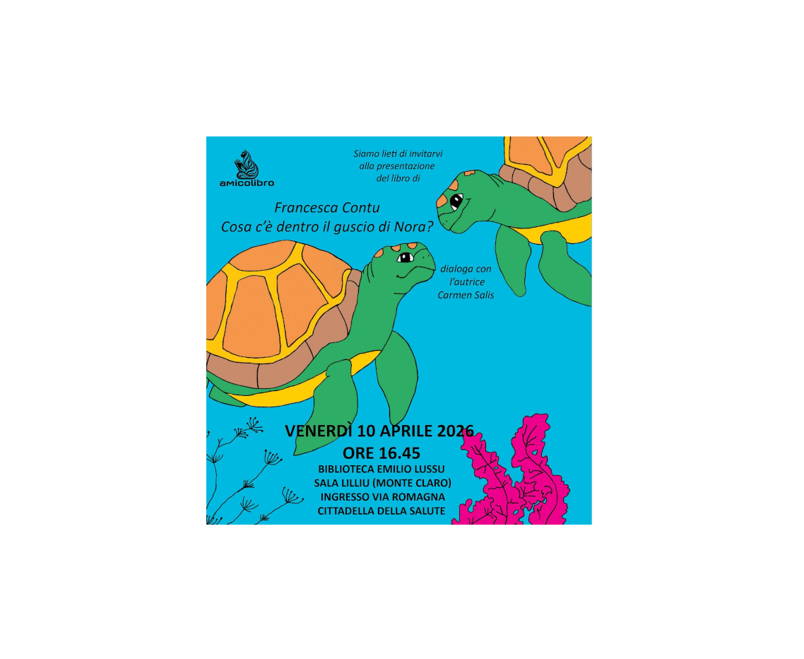 Cosa c’è dentro il guscio di Nora - Presentazione libro