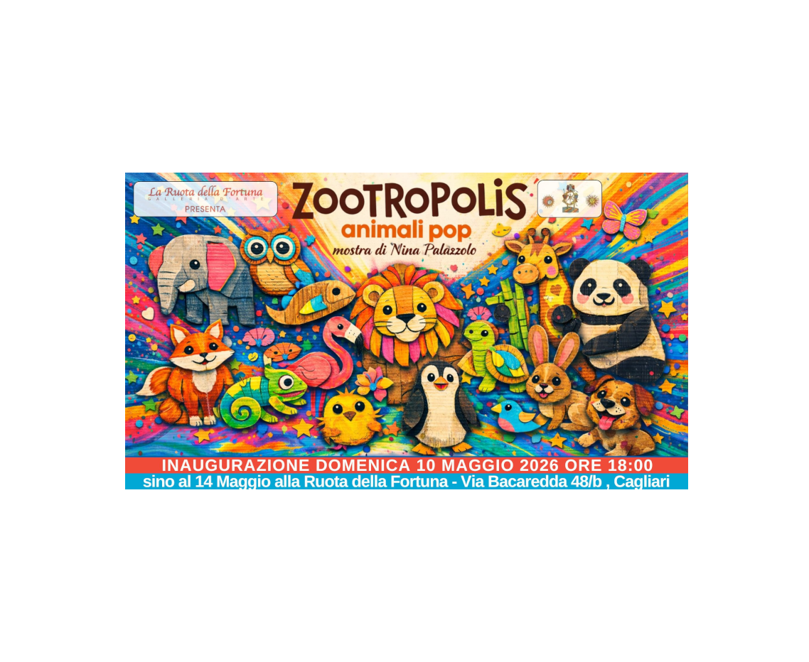 Zootropolis - Animali Pop : mostra personale di pittura di Nina Palazzolo