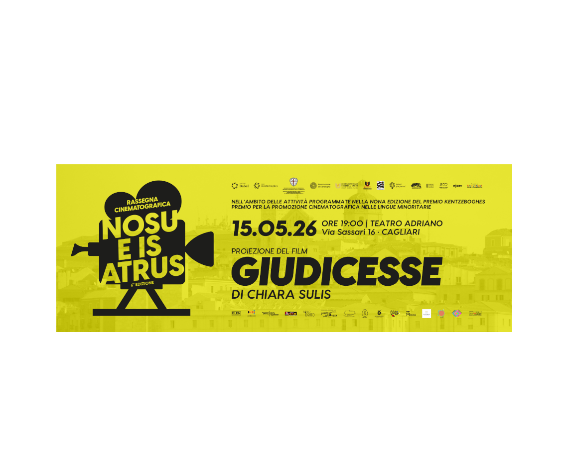 Rassegna cinematografica Nosu e Is Atrus 2026 - Giudicesse