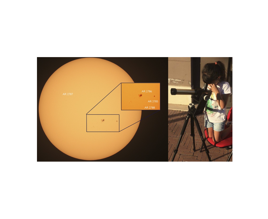 Il Sole la nostra Stella - Osservazione al telescopio