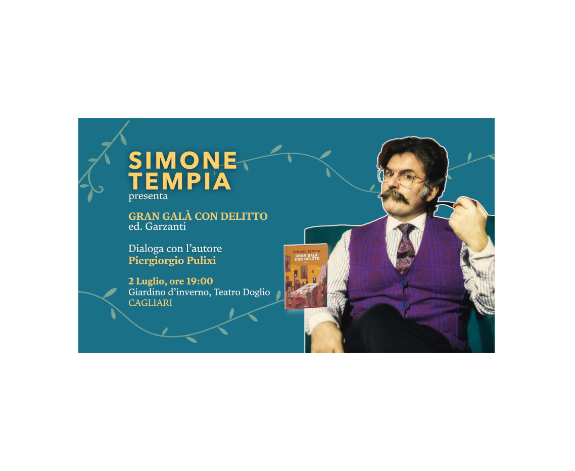  Anteprima Dicembre Letterario 2026 - Simone Tempia a Cagliari