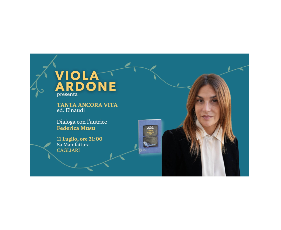 Anteprima Dicembre Letterario - Viola Ardone a Cagliari