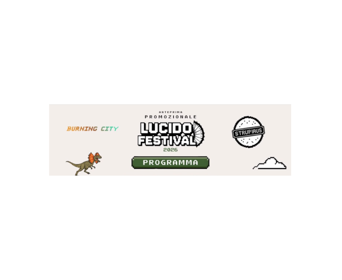 Anteprima promozionale Lucido Festival 2026