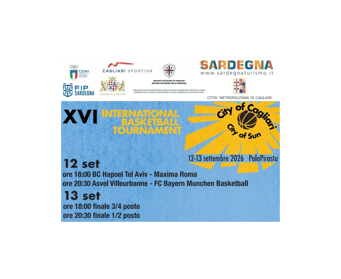 XVI Edizione City of Cagliari International Basketball Tournament