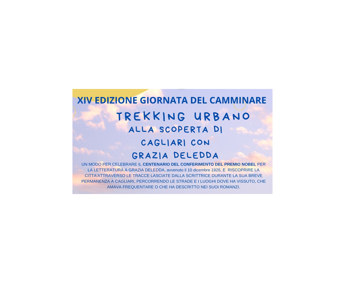 Alla scoperta di Cagliari con Grazia Deledda