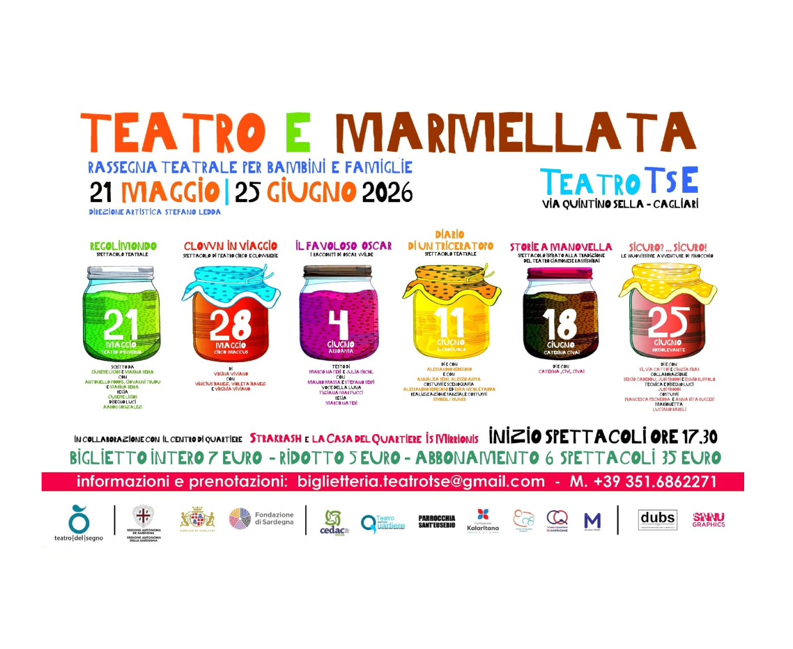 Teatro e Marmellata 2026 