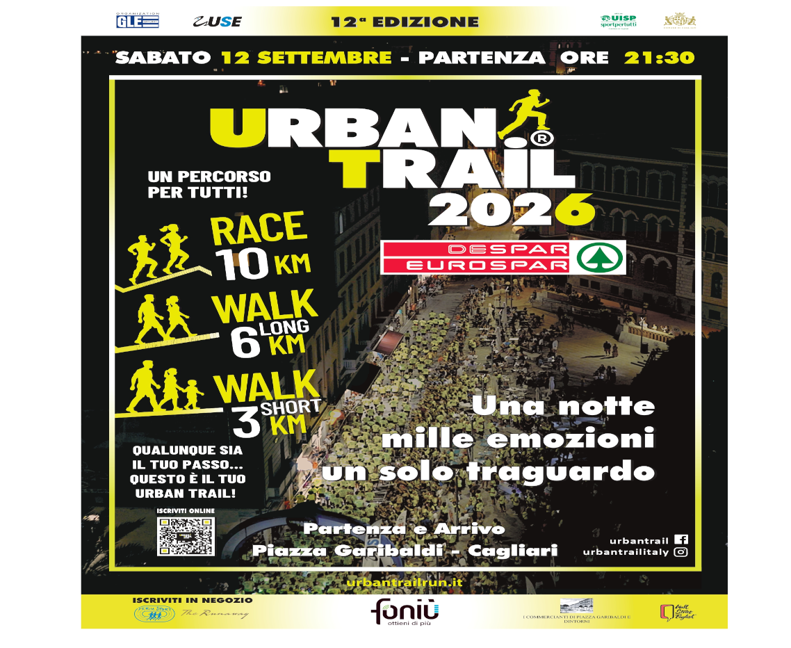 Urban Trail 2026 - 12° edizione