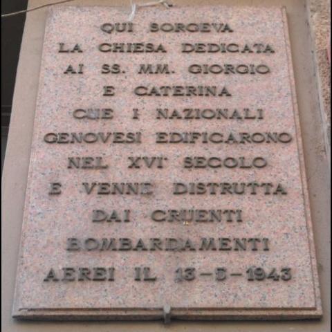 Lapide Commemorativa 13 maggio 1943