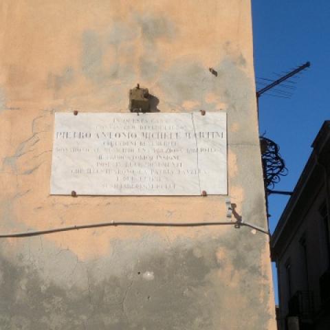 Lapide Commemorativa dei Fratelli Martini