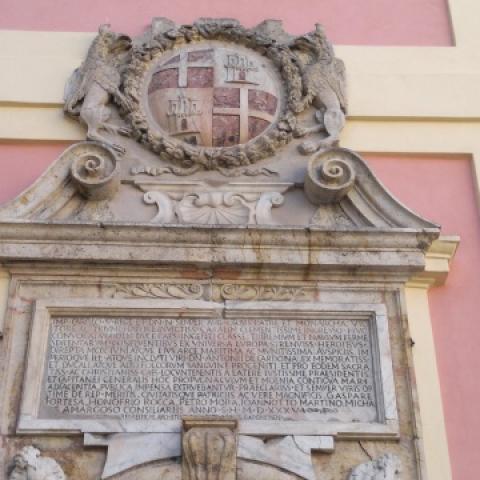 Lapide Commemorativa di Carlo V