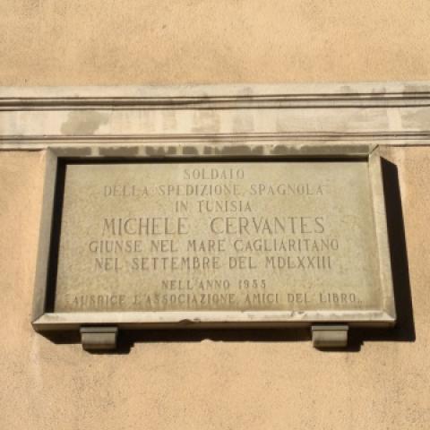 Lapide Commemorativa di Miguel de Cervantes